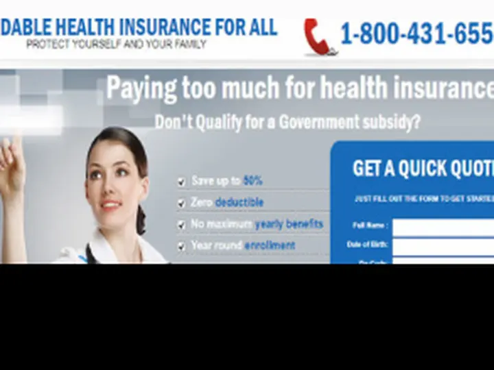 Health Insurance Portal project preview